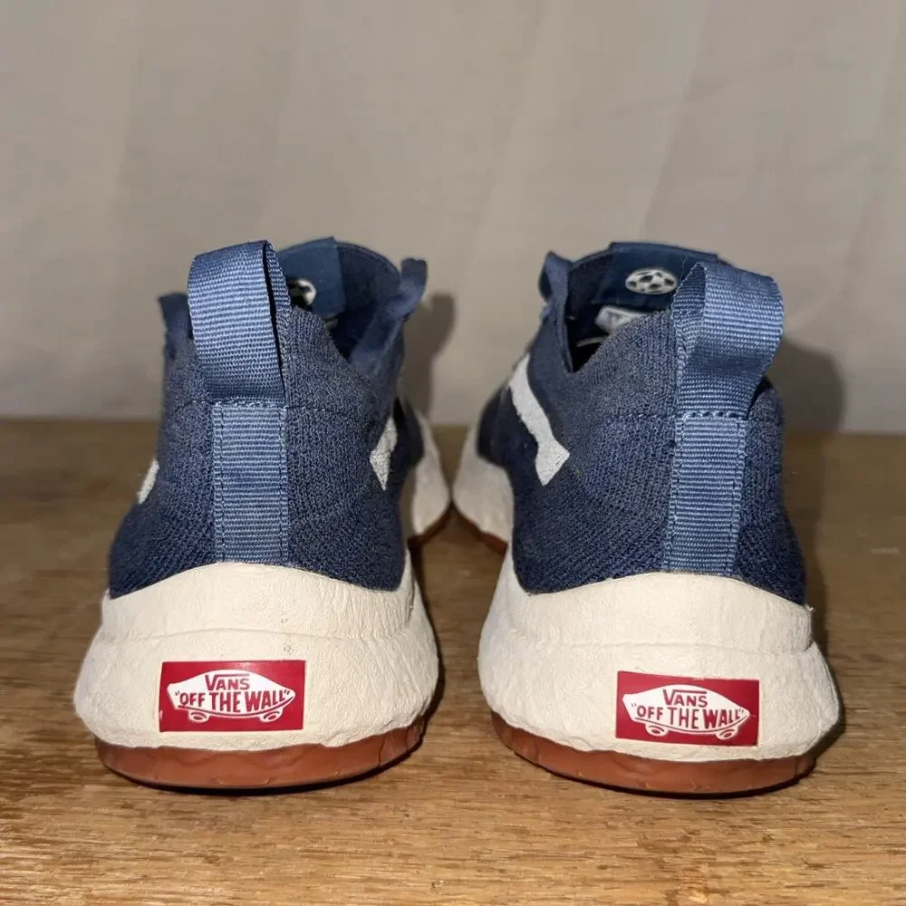 Vans UltraRange VR3 Mens 8.5 Womens 10 Dark Denim Blue Mesh Skate Sneakers Shoes